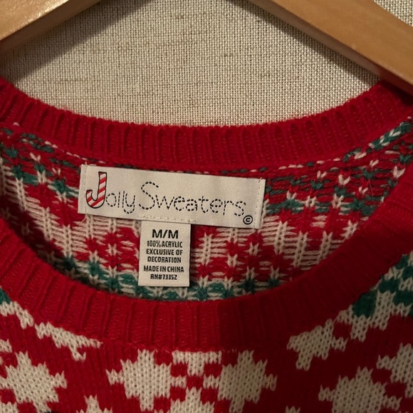 Jolly Sweaters Llama Christmas Sweater Size M - Picture 3 of 5